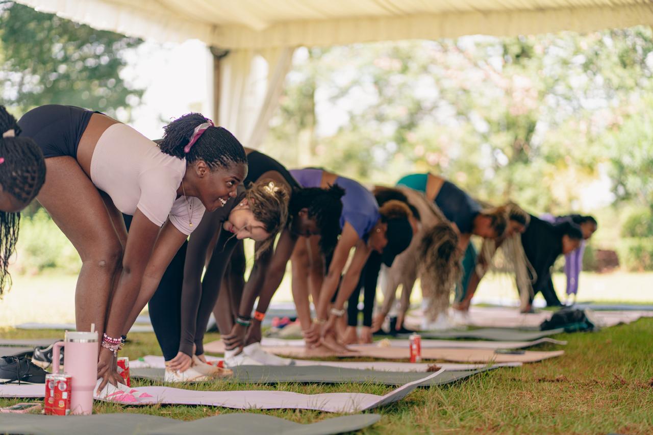 Naya Movement group stretch