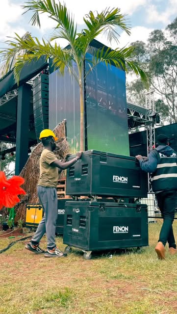 Most Wanted outdoor sound setup